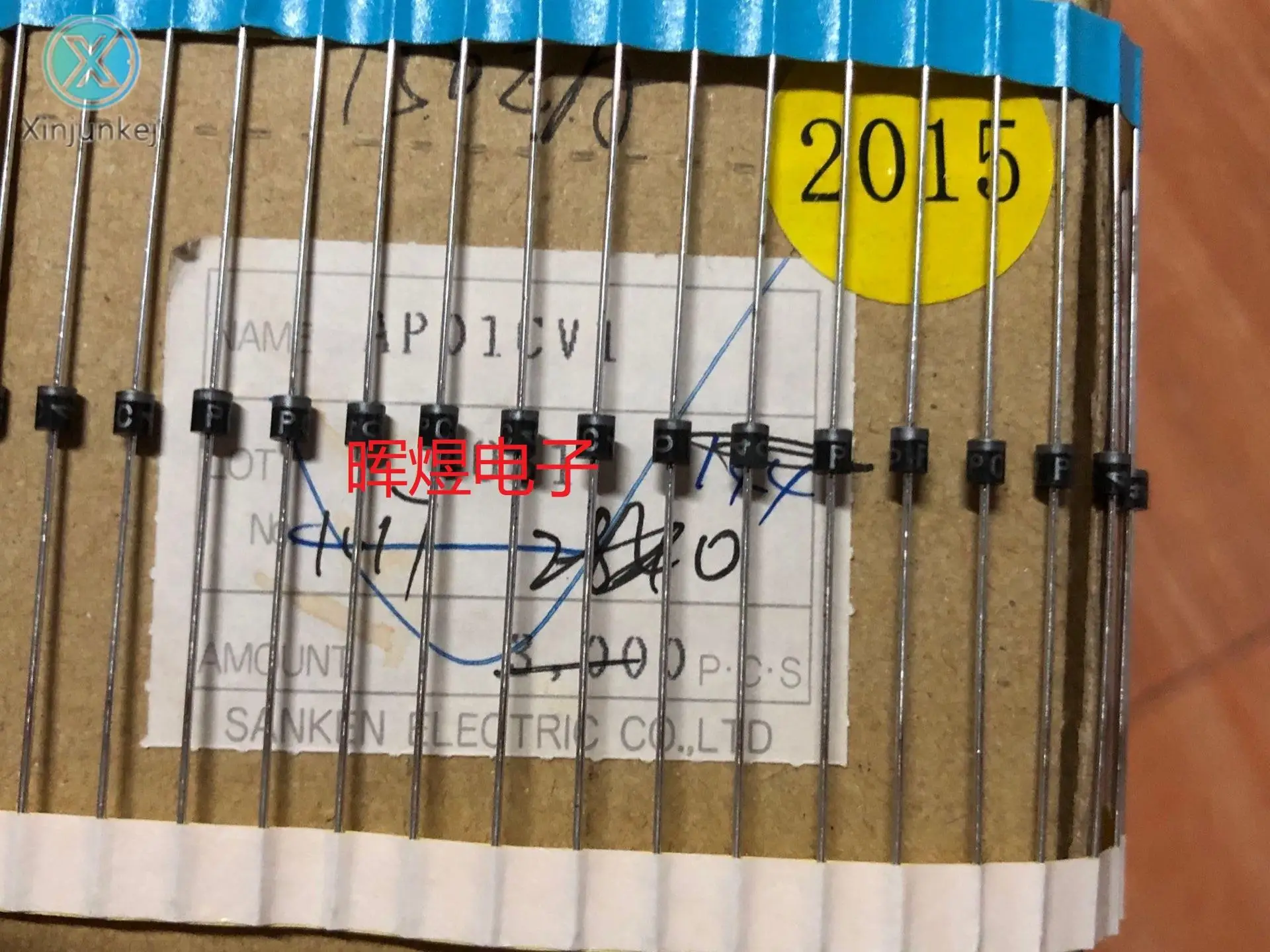 10 pces original novo ap01cv1 ap01c rápido recuperação diodo 0.2a1000v R-1