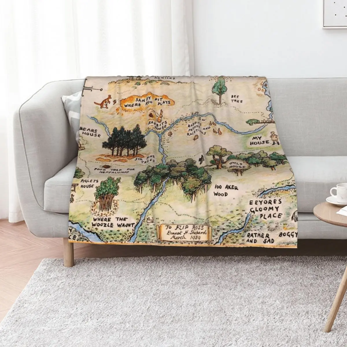 100 Acre Wood Map T…