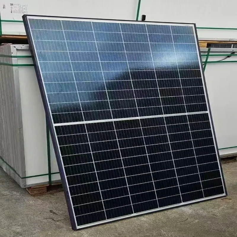 Trina second-hand monocrystalline used 340w 345w solar panels 120 half-cell pv module black frame white board 60 half cut 350W