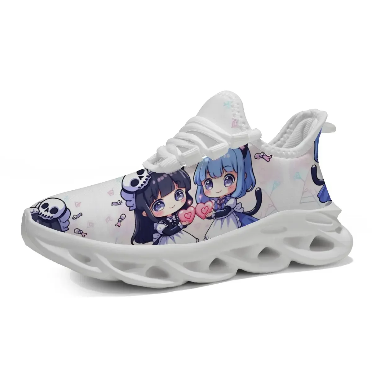 

New Lightweight Children's Casual Sports Shoes with A Fashionable and Niche Summer Cartoon Pattern Design and Lace-up
