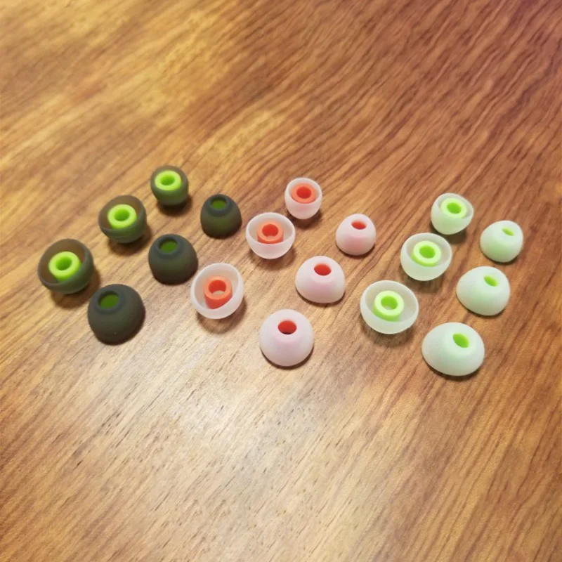 3 Pairs / 6 Pairs 4.5mm S/M/L High Quality In-ear Silicone Eartips for 4.0-6.5mm Nozzle Wireless /Wired In-ear Earphone IEMs image 4