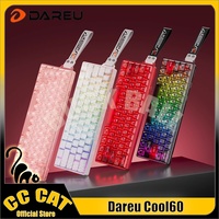 DAREU COOL60 Magnetic Keyboard 8K RT0.01mm lowest 0.04ms Delay Rapid Trigger Custom RGB Game Mechanical Keyboard Pc Accessories