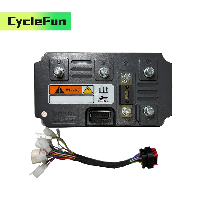 

Мощный контроллер VOTOL EM-550 EM550 Boost 1000A Peak 1700A 14KW-18KW BLDC FOC для электромотоцикла со средним приводом PMSM