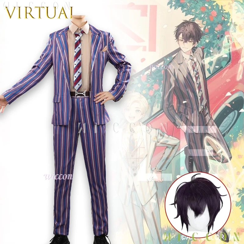 Oriens 2 ° aniversario Sakuma Ittetsu Virtual Streamer disfraz de Cosplay traje de personaje de Anime Halloween carnaval Navidad Cos ‌