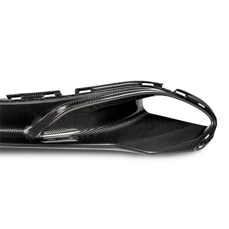 ملحقات قطع غيار السيارات OEM نمط المصد الأمامي للسيارة الناشر لشفة أمامية من ألياف الكربون الجافة 720S #4