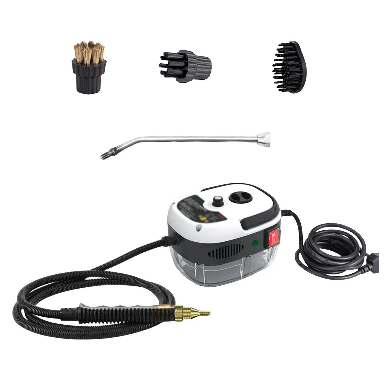 

Steam Cleaning Machine Tile Portable 2500W Household for Cars for Kitchen Oil Stain Furniture Carpets Kitchens Washing Machine