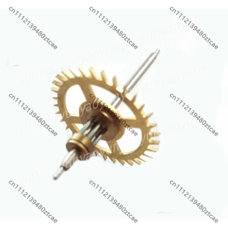 Vintage Wall Clock Accessories, Mechanical Movement, Two-wheel & Escapement Wheel, Repair Components for Clock Maintenance