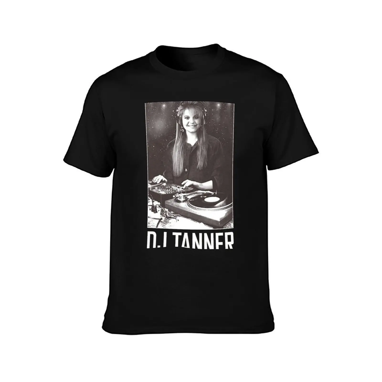 dj tanner T-Shirt Everyday Wear Basic Short Sleeve Top T-Shirt