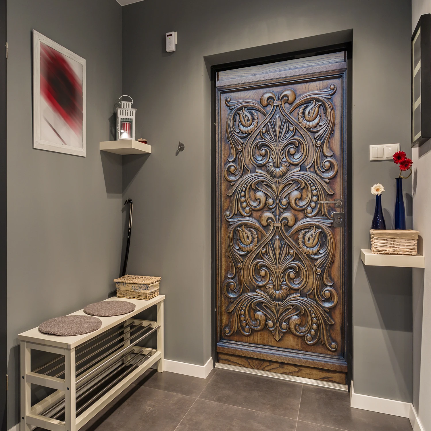 Alwayspon Self-Adhesive Door Mural Sticker, Vinyl Peel and Stick Door Wraps, Waterproof Removable Door Poster Decals for Bedroom