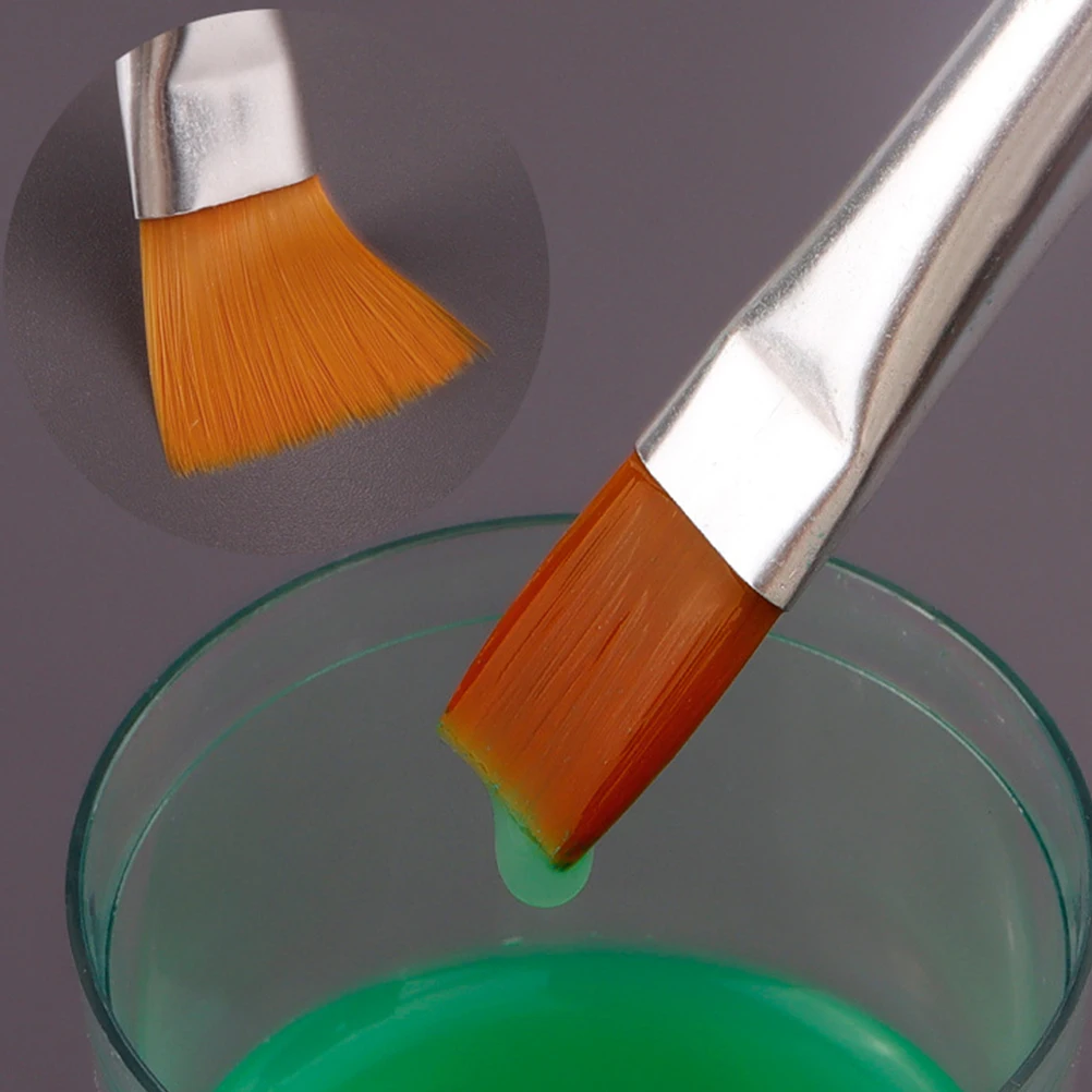 

6Pcs Oil Painting Brushes Premium Multi-Function Flat Pointed Brush Set for Kids DIY Art Creative Drawing Household Artist