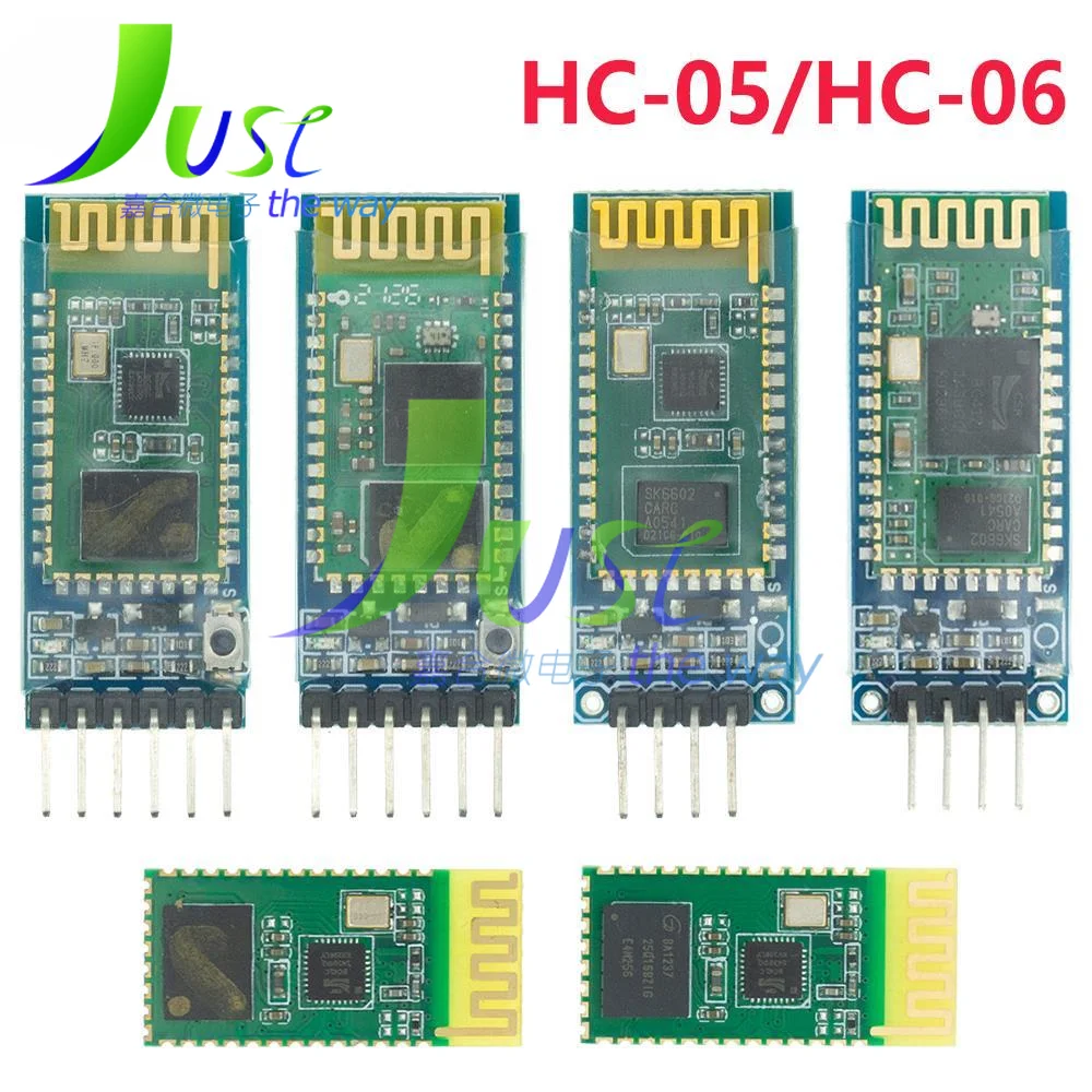 NEW HC-05 HC 05 hc-06 HC 06 RF Wireless Bluetooth Transceiver Slave Module RS232 / TTL to UART converter and adapter for arduino