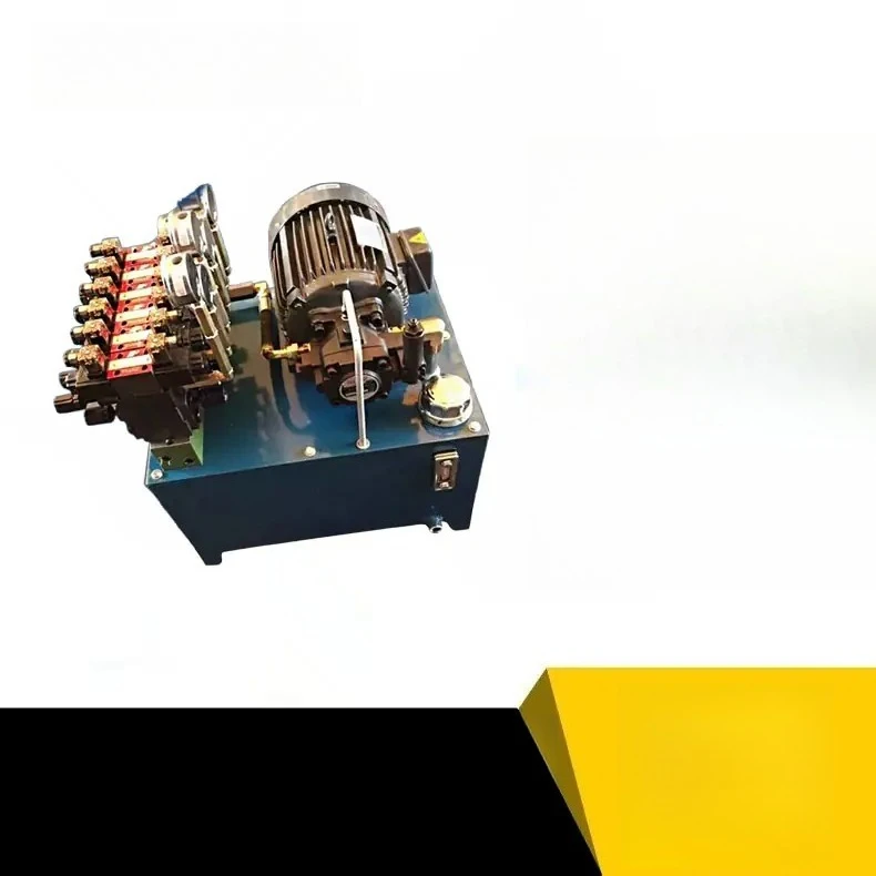 Multi-valve small hydraulic station system 0.75/1 5/2.2/4kw pump station