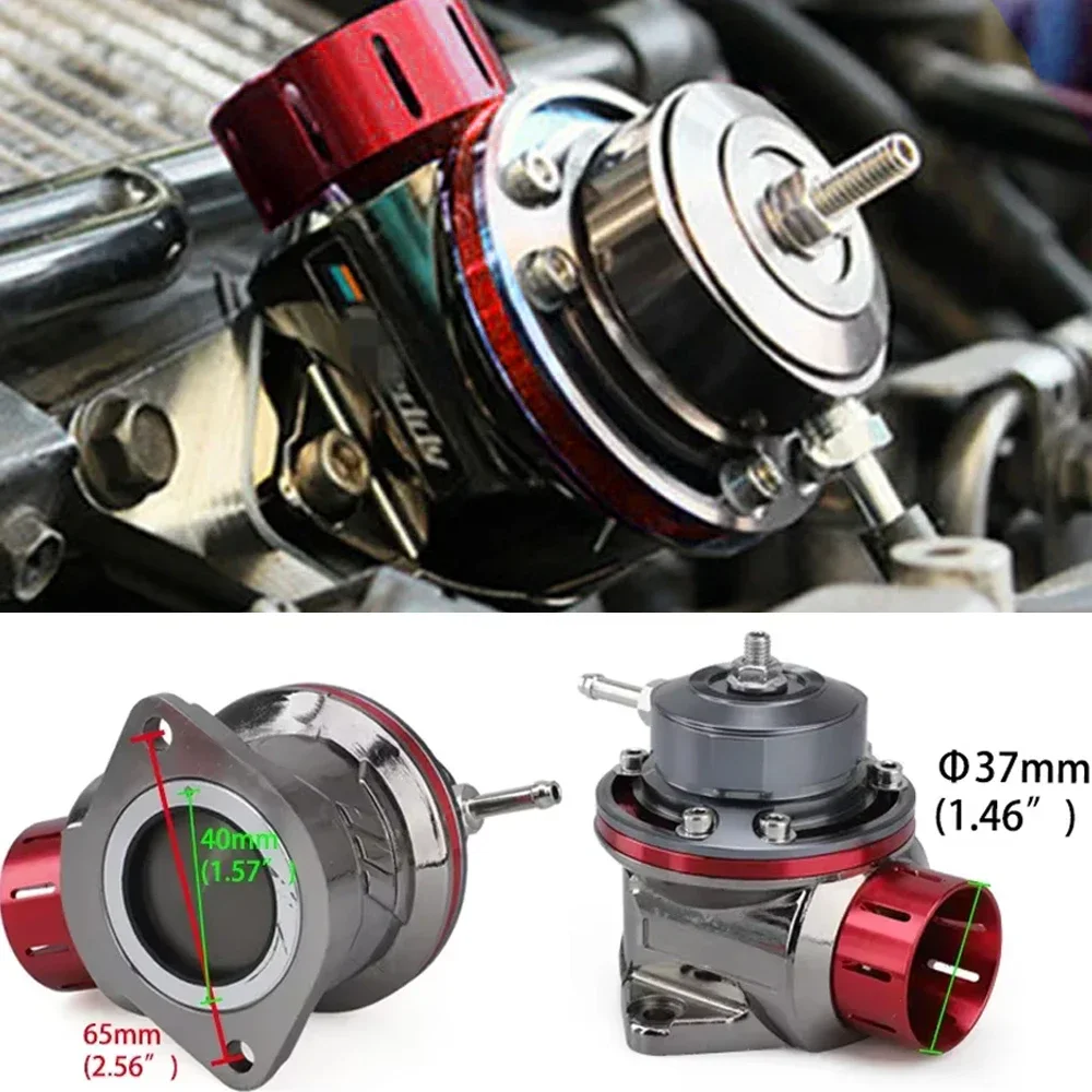 

1pc Racing Car Greddi Fv Bov 40mm Aluminium Float Valve Blow Off Valve Floating Valve Adapter Design Intercooler Waist Gate Kit