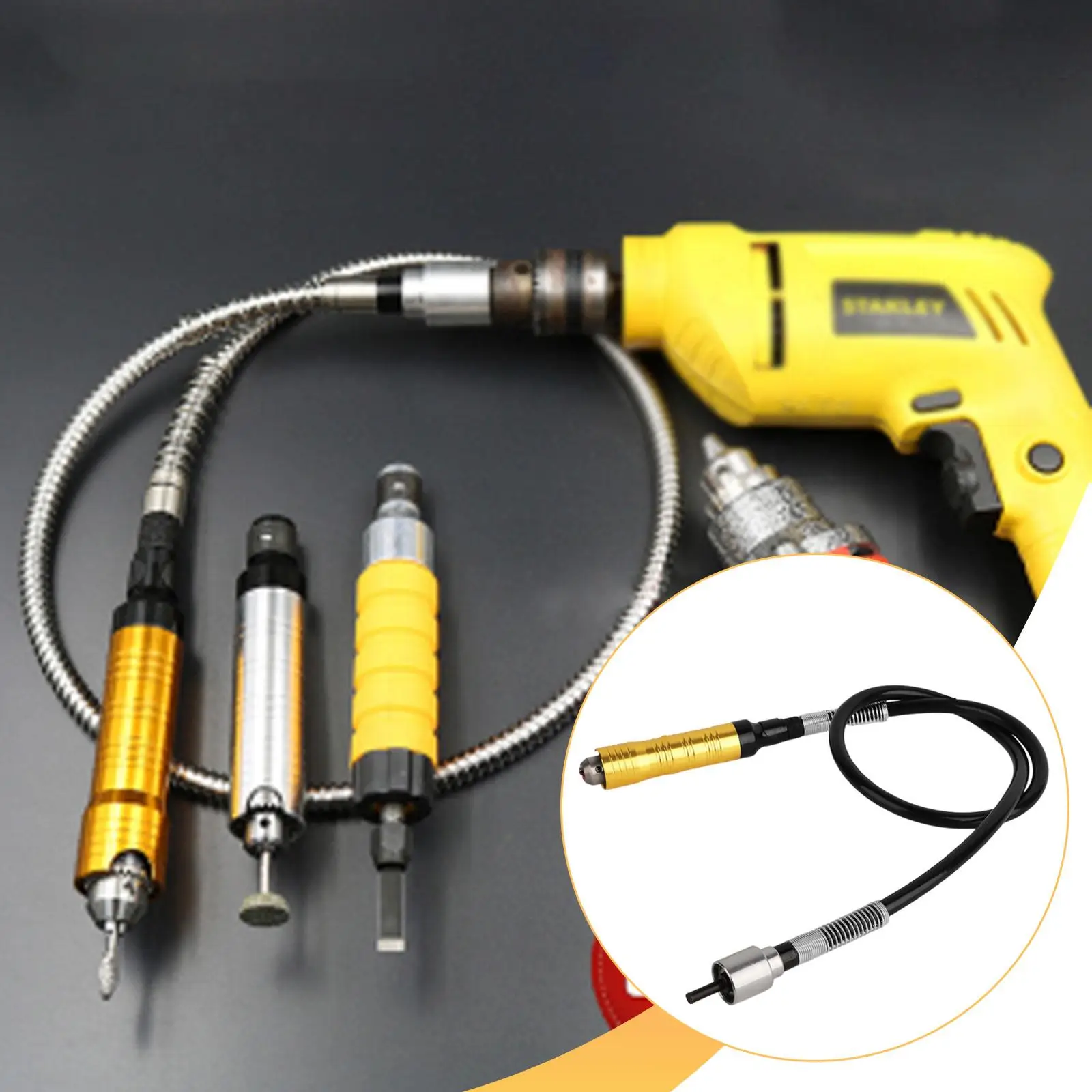 

Flex Shaft Accessories Attachment Flexible Shaft Heavy Duty Replace for Multifunctional Mini Sanding Machine Rotary Tool Grinder