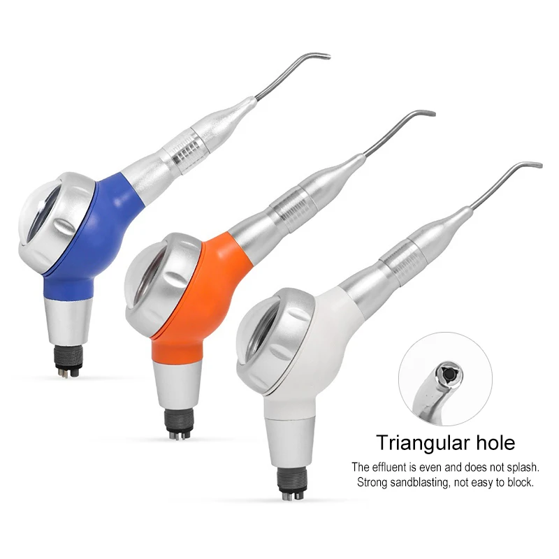 

VVDental Air Prophy Unit Whitening Polishing Teeth Jet Spray Airflow 2/4 Hole 360° Rotate Sandblastingn Machine Dentistry Tools