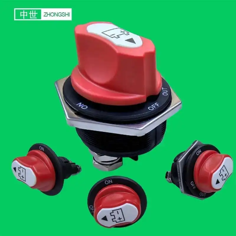 

DC12V 24V 50A 100A 200A 300A Marine Battery Disconnect Isolator Cut ON Off Kill Switch For Car RV Boat