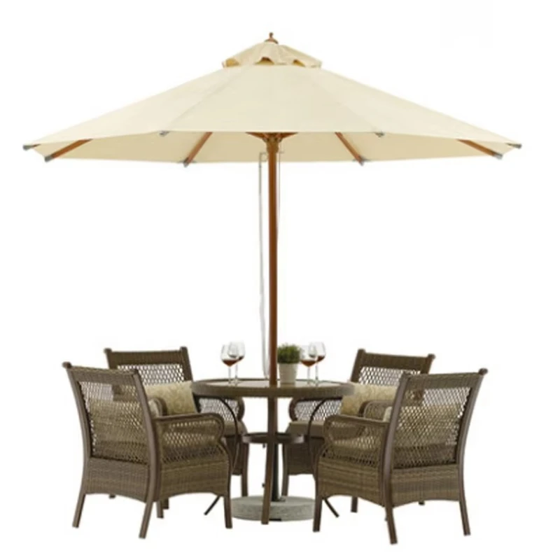 Outdoor Waterproof Hotel Pool Used Aluminum Frame Garden Parasol