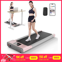 3 in 1 Portable Compact Design Walk Pad 15.55*35.43 Inch Raceable Walking Pad Treadmill Low Noise Under Desk Treadmills for Home
