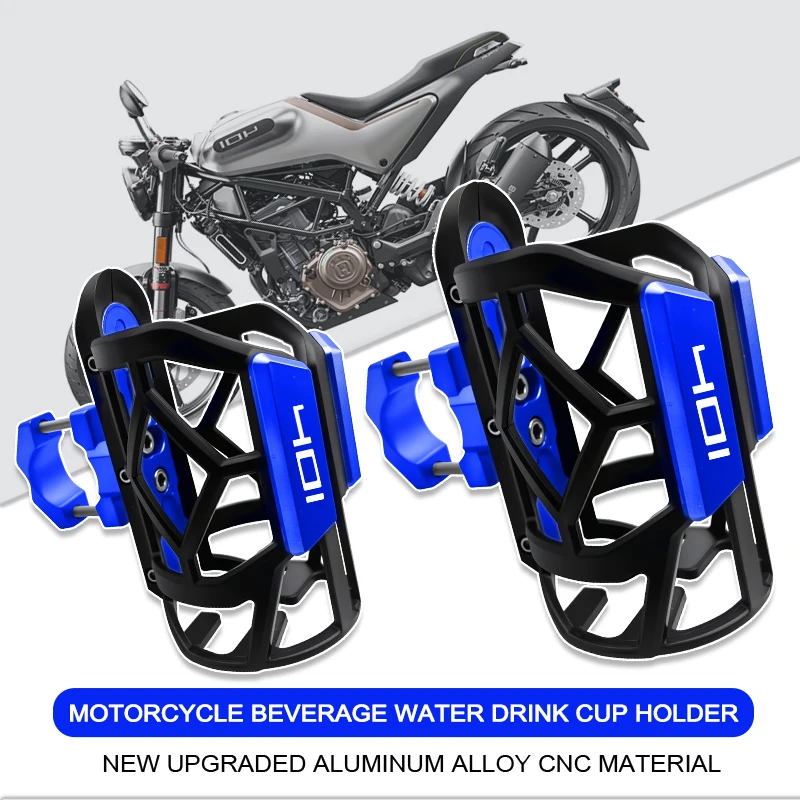 

For LOGO Svartpilen 250 701 401 VITPILEN 901 Universal CNC Functional Kettle Rack Coffee Drink Bottle Water Cup Holder