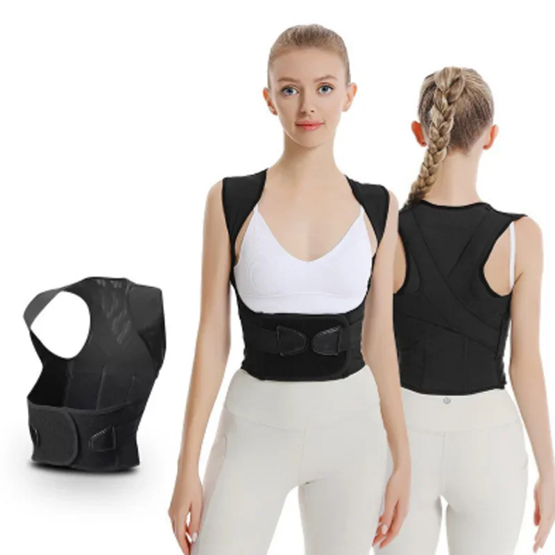 Back Posture Corrector Comfortable Anti-Hunchback Correction Belt for Adult Students Body Shapers Back Sitting Correction Belt