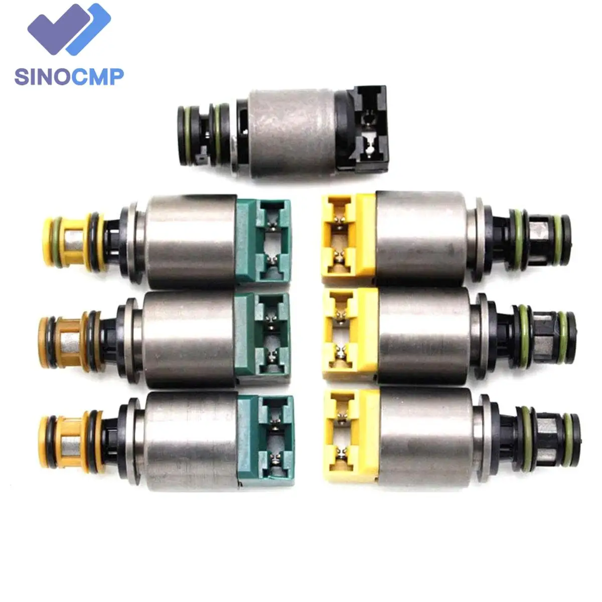 7PCS 6HP19 6HP26 6HP32 6HP21 6HP28 6HP34 TRANSMISSION SOLENOID KIT FOR AUDI A4 A6 A8 Q7 For Aston Martin DBS DB9 For BMW X3 X5