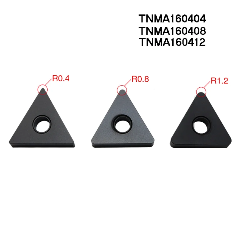 10PCS TNMA160404 TNMA160408 TNMG160408 LF3018 Carbide Inserts CNC Lathe Turning Tools TNMA TNMG Metal Cutter Blade for Cast Iron