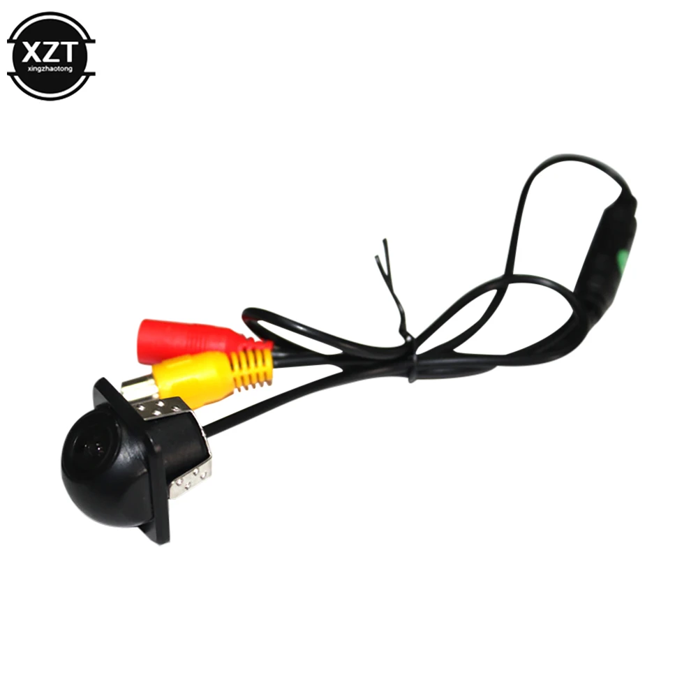 

12V Car Rear View Camera Reversing Auto Parking Camera LED Auto Backup Monitor 480TV lines Car Reversing Camera Black