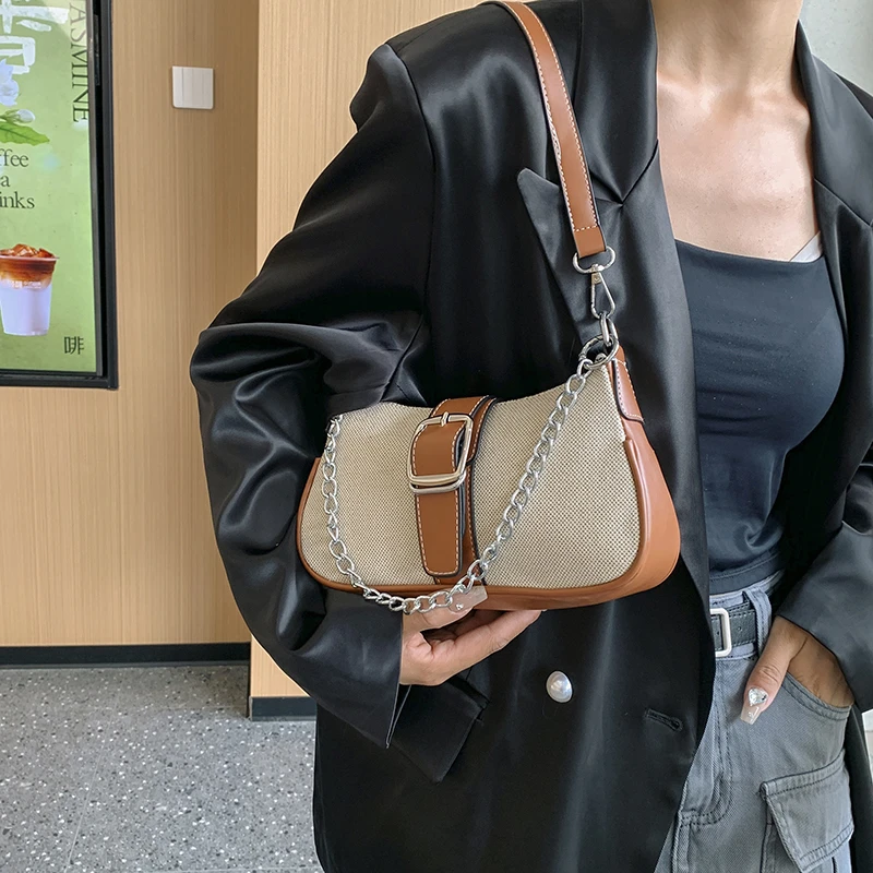 

Women Luxury Leather Classic Fashion Shoulder Bag Stylish Designer Tote Handbag For Trendy Daily Outings