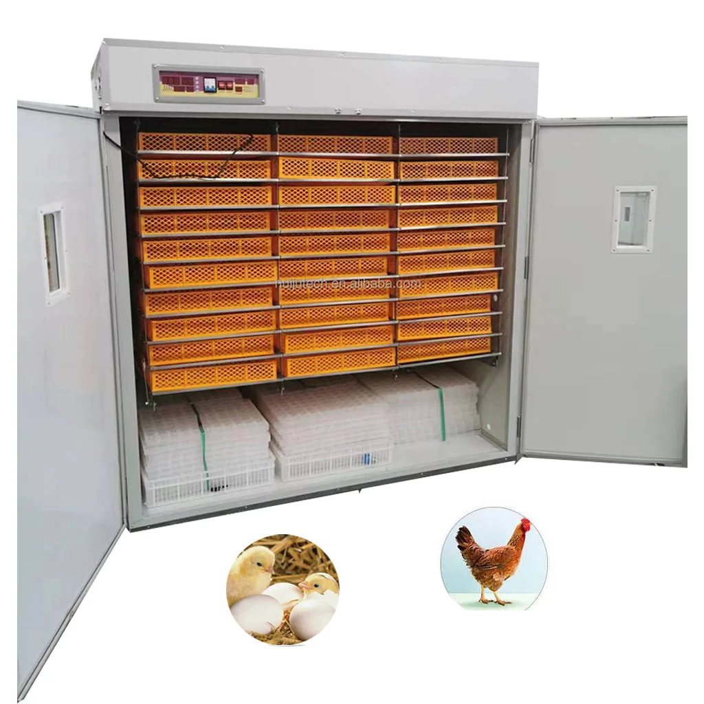 Automatic 5200 Chicken Eggs Setter Incubator Hatcher/incubator With Hatching Baskets HJ-IH5280
