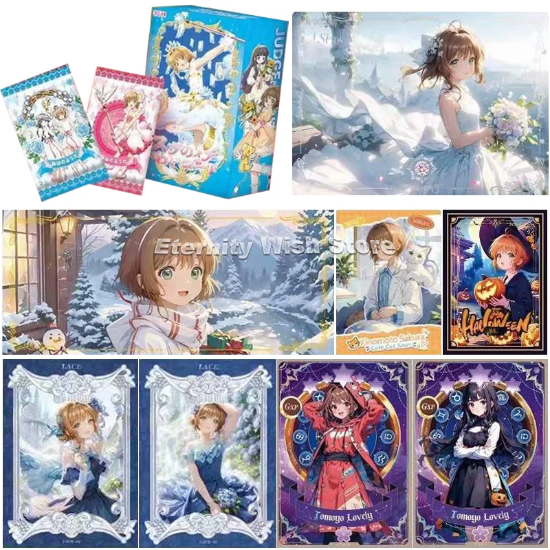 

Card captor Sakura Card Sexy ACG Goddess Story Lovely Anime Goddess Wife Waifu Cards Collection Blind Box Gifts Limited Sale