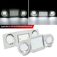 12V Car Dome Reading Light LED Interior Lamp Accessories For Volkswagen VW Passat B6 B5 B7 CC Golf 4 5 6 Seat Leon Skoda Octavia