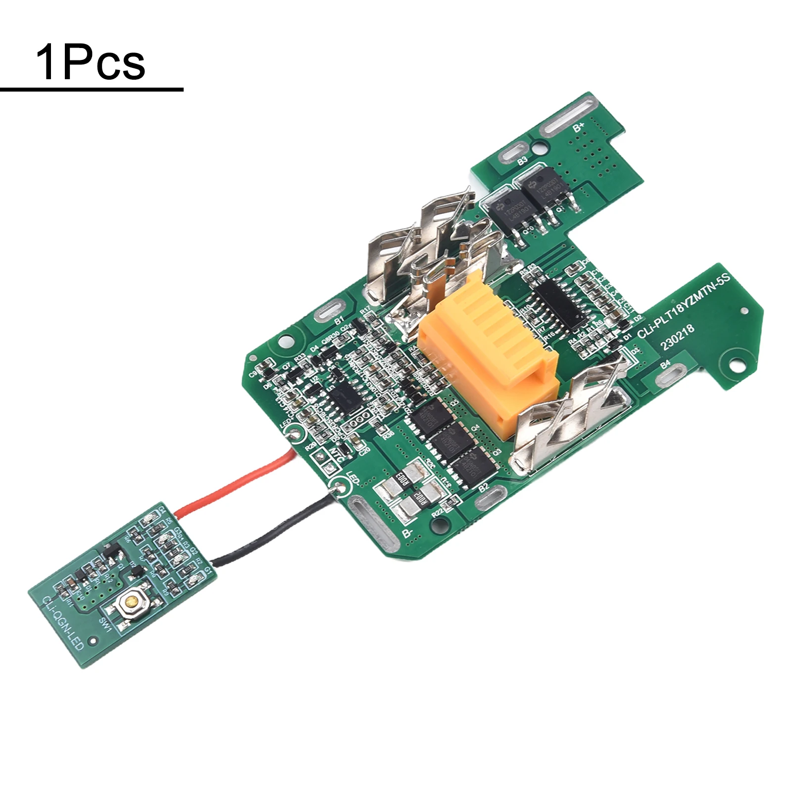 Enhanced Protection Circuit Board for BL1830 Battery Indicator with Low Voltage Shutdown and Overcurrent Protection