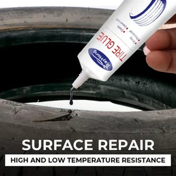 50ml Tire Repair Glue Strong Rubber Wear-resistant Non-corrosive Adhesive Tire Sealing Bonding Glue Car Tire Repair Sealant