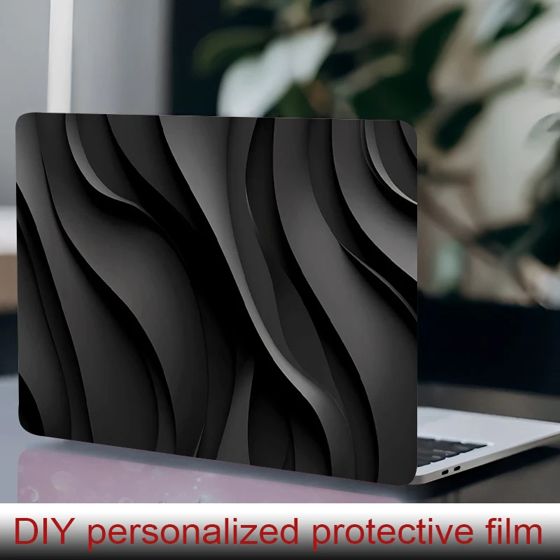 

2 laptop stickers Smiley Face Protective film, DIY scratch resistant sticker