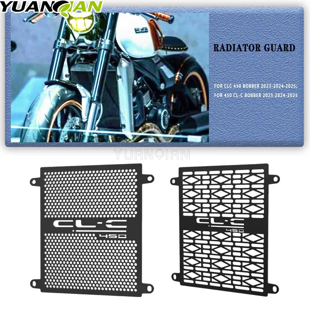 

2023 Motorcycle Parts For CFMOTO CF MOTO CLC 450 Bobber 450 CL-C Bobber 450CLC 2024 2025 Radiator Grille Guard Cover Protection