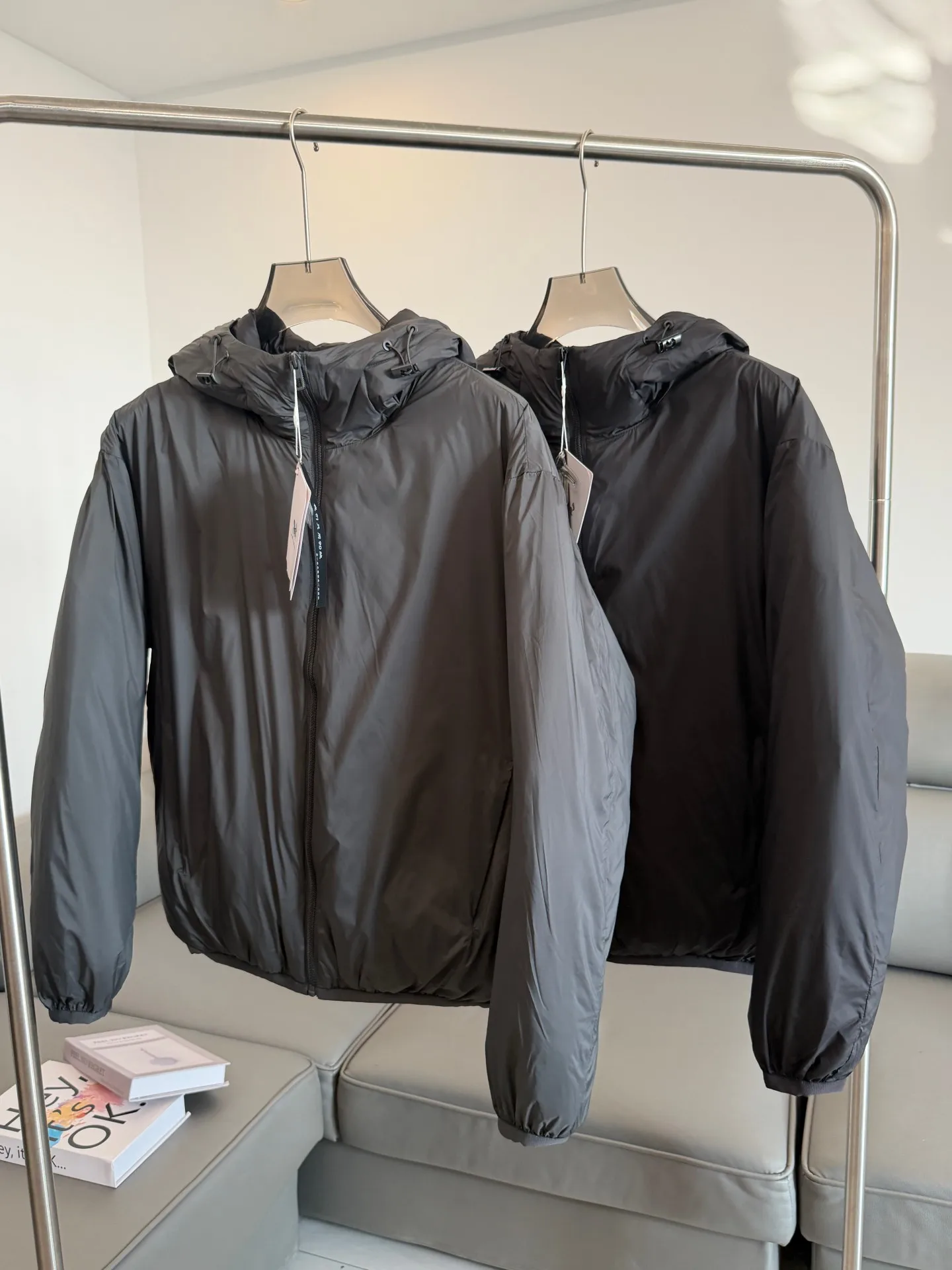 

Мужская зимняя куртка-пуховик High Loly 90 Du с капюшоном, теплая, ветрозащитная, для активного отдыха, повседневная, приталенного кроя, Pure C