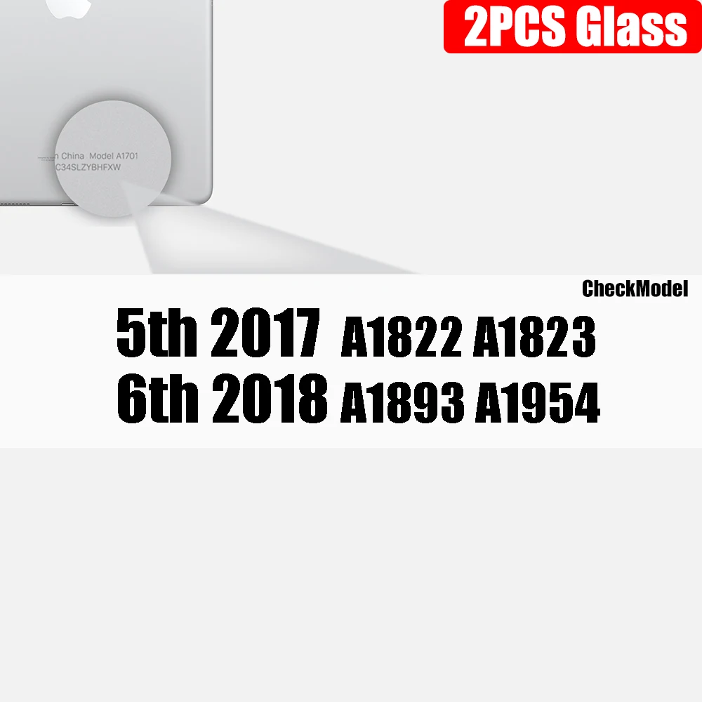 2 stks Helder Gehard Glas Voor Ipad 9 8 7 6 5 9e Generatie 8e 7e 6e Screen Protector Voor Ipad Pro 11 10.5 9.7 Air 5 4 Mini 6