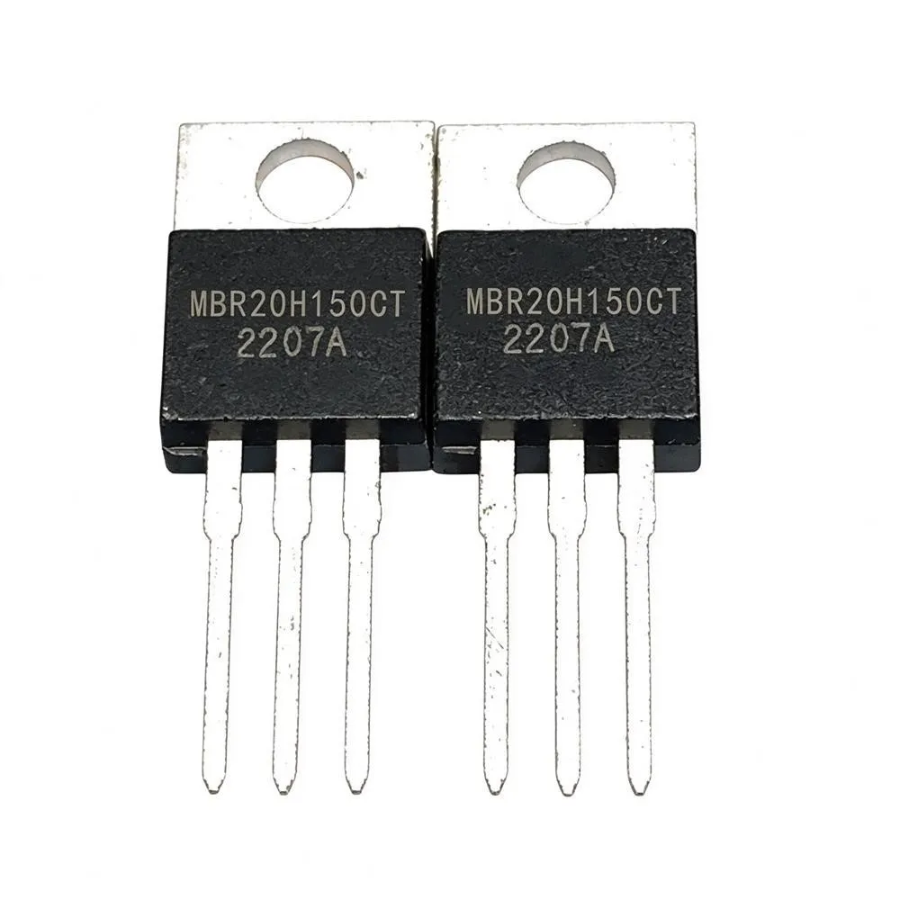 5PCS MBR20H150CT H50N06 60V 50A STTH1602CFP 200V 16A FQP44N10F 43.5A 100V FGPF4636 IRF3808 75V 140A