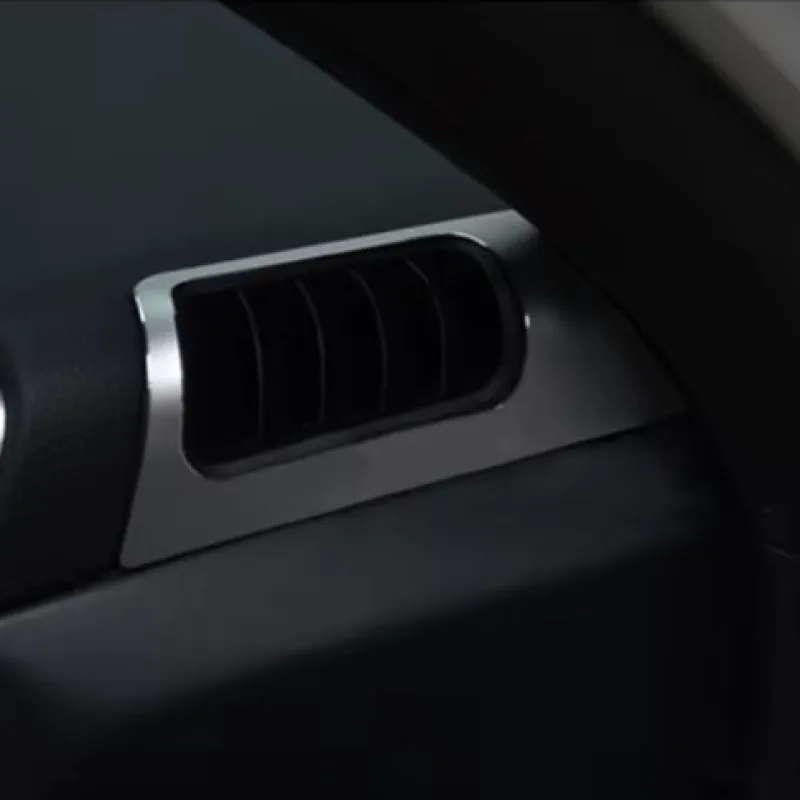 

For Porsche Cayenne 2018-2022 Car Front Side Air Conditioning Outlet Frame Trim Aluminium Alloy Decoration Interior Accessories