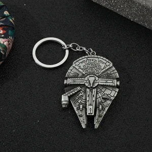 Star Wars Millennium Falcon Anahtarlık, Uzay Gemisi Anahtarlık, Metal Kolye Ve Hayranlar Filmi Kutluyor Bebek falcon'un en iyi 10 satışı, eski no. 6