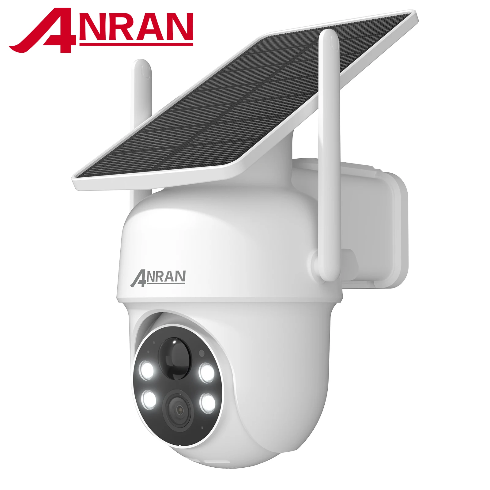 ANRAN 2K 3/5MP Solar Camera 2.4G Wifi Surveillance Beveiligingscamera's Thuisbescherming Sloar Batterijcamera's PIR Humanoïde detectie - afbeelding 2