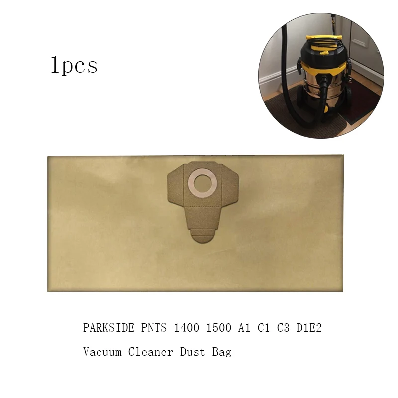 Vacuum Cleaner PARKSIDE PNTS 1400 1500 A1 C1 C3 D1E2 Paper Thickened Dust Bags