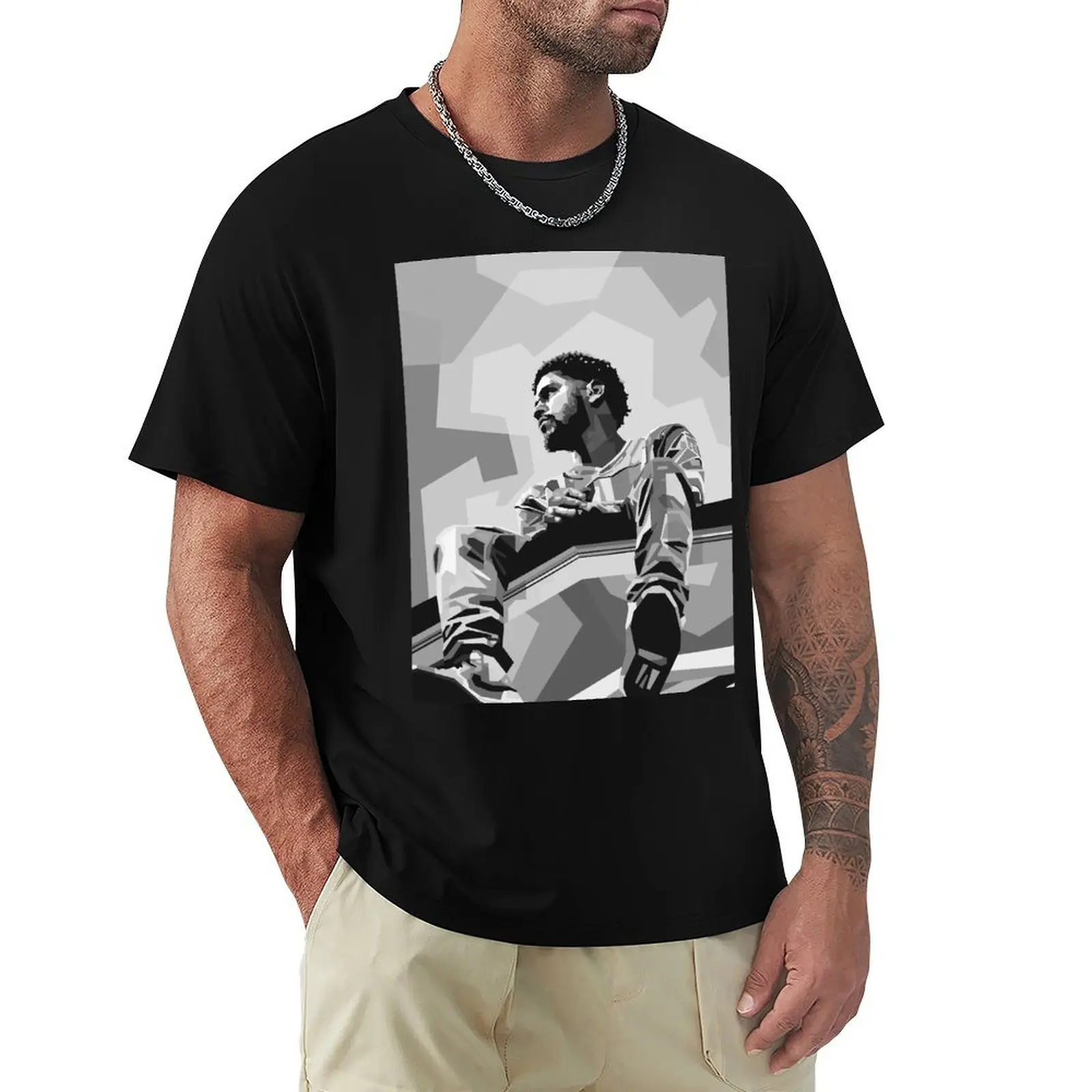 J Cole T-Shirt Moisture Wicking Quick Dry Tee