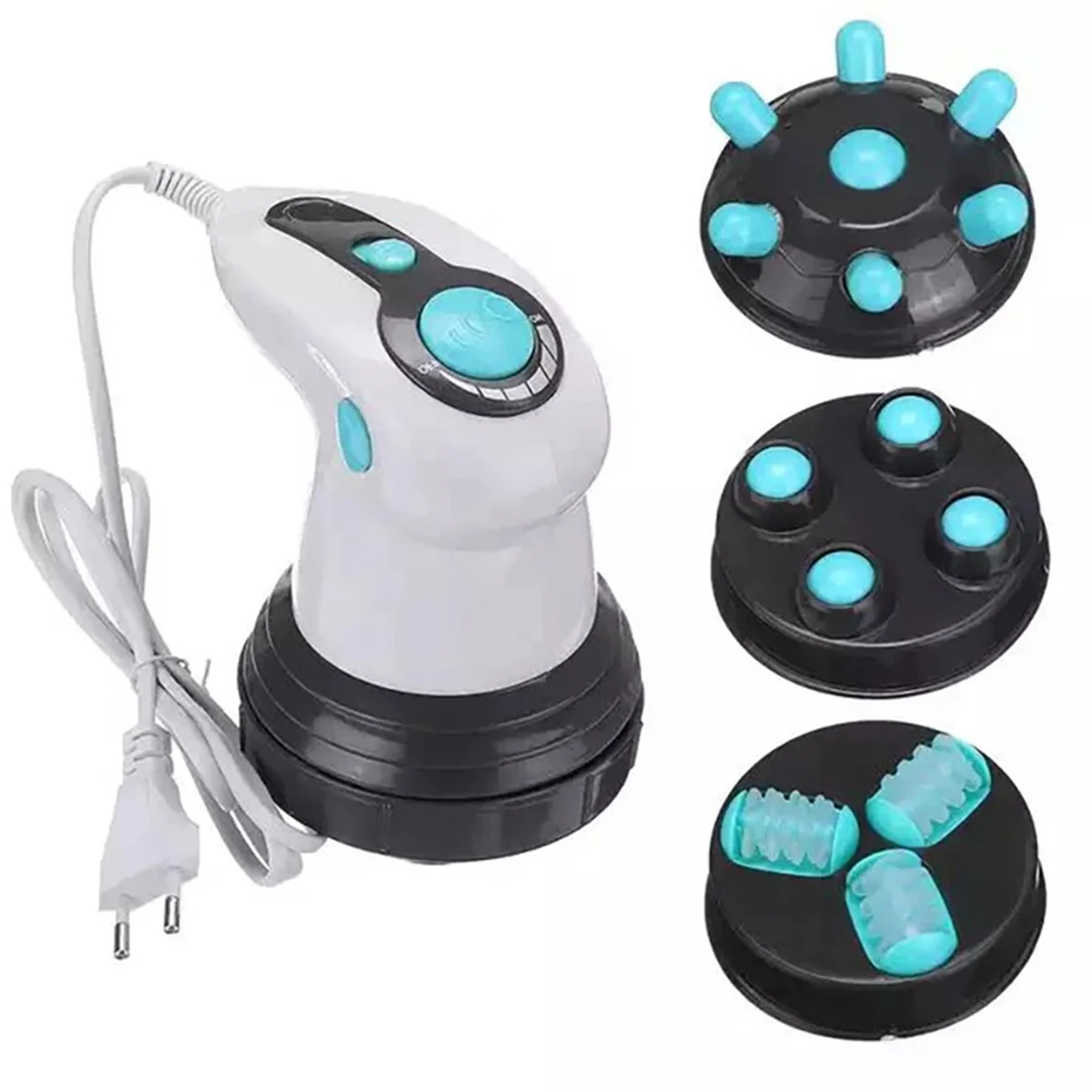 Electric Body Slimming Massager Handheld Infrared Massage Anti Cellulite Massager for Arm Leg Hip Fat Remover EU Plug