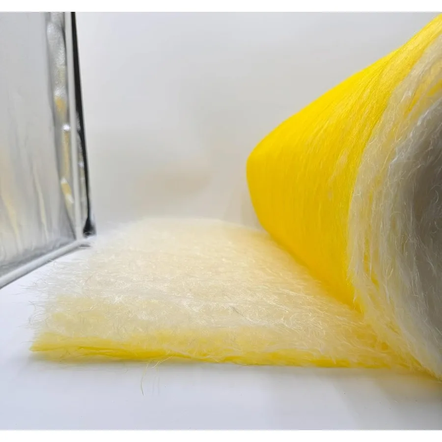 لفة فلتر عادم الألياف الزجاجية شديدة التحمل مصممة لتطبيقات كشك الرش الصناعية التي تقدم جزيئات متفوقة