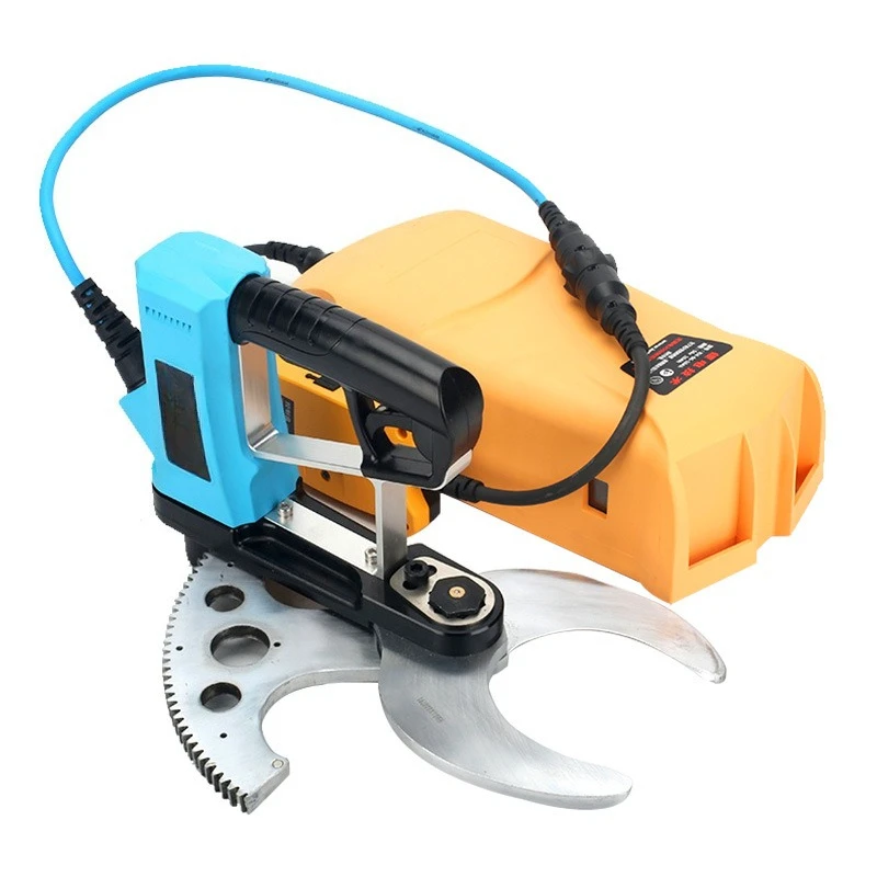 Electric bamboo cutting shears lithium battery backpack bamboo cutting household strong bamboo shearing machine