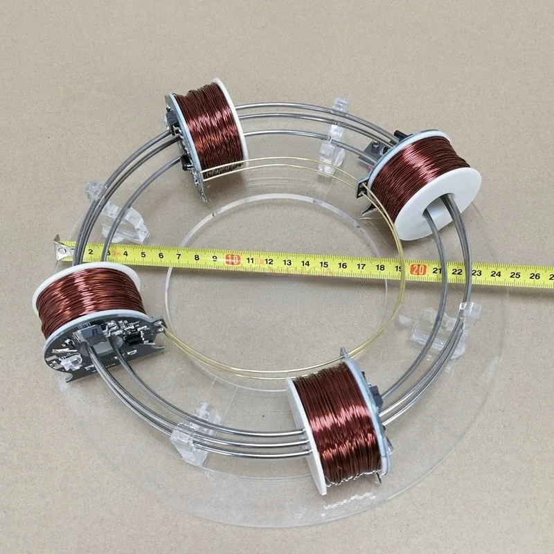 

Electromagnetic Cyclotron Ring Accelerator Scientific Experimental Equipment Novel and Exotic Physics Homemade Play Teaching