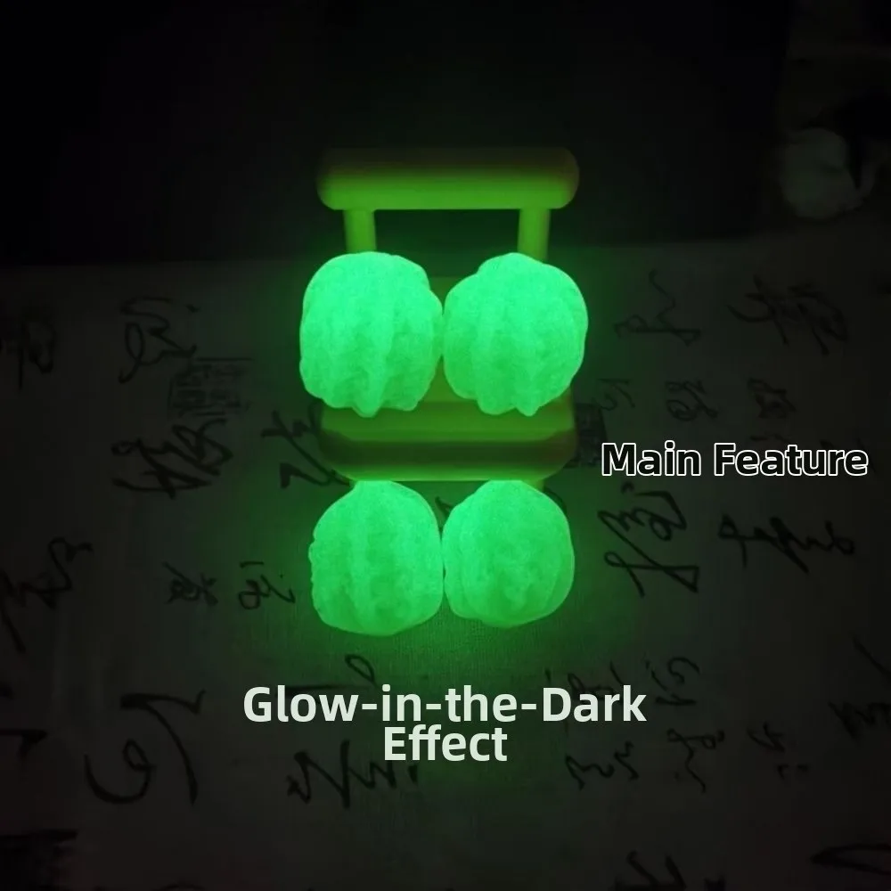 Creative Gift Stone Hand Massage Balls Handheld Relax Hands Hand Training Massage Glow Effect Stone Collection Small Ornaments