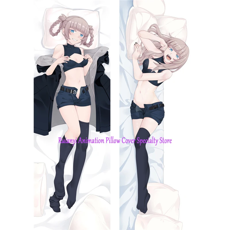 غطاء وسادة على الوجهين من Dakimakura-Anime للبالغين ، فتاة جميلة ، طباعة الجسم ، غطاء وسادة بالحجم الطبيعي