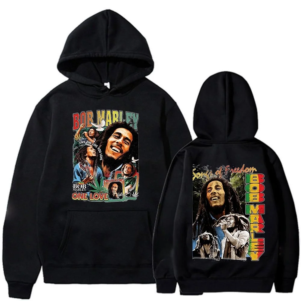 

Reggae Originator Bob Marley One Love Album толстовки мужская женская одежда модные винтажные толстовки повседневные пуловеры большого размера